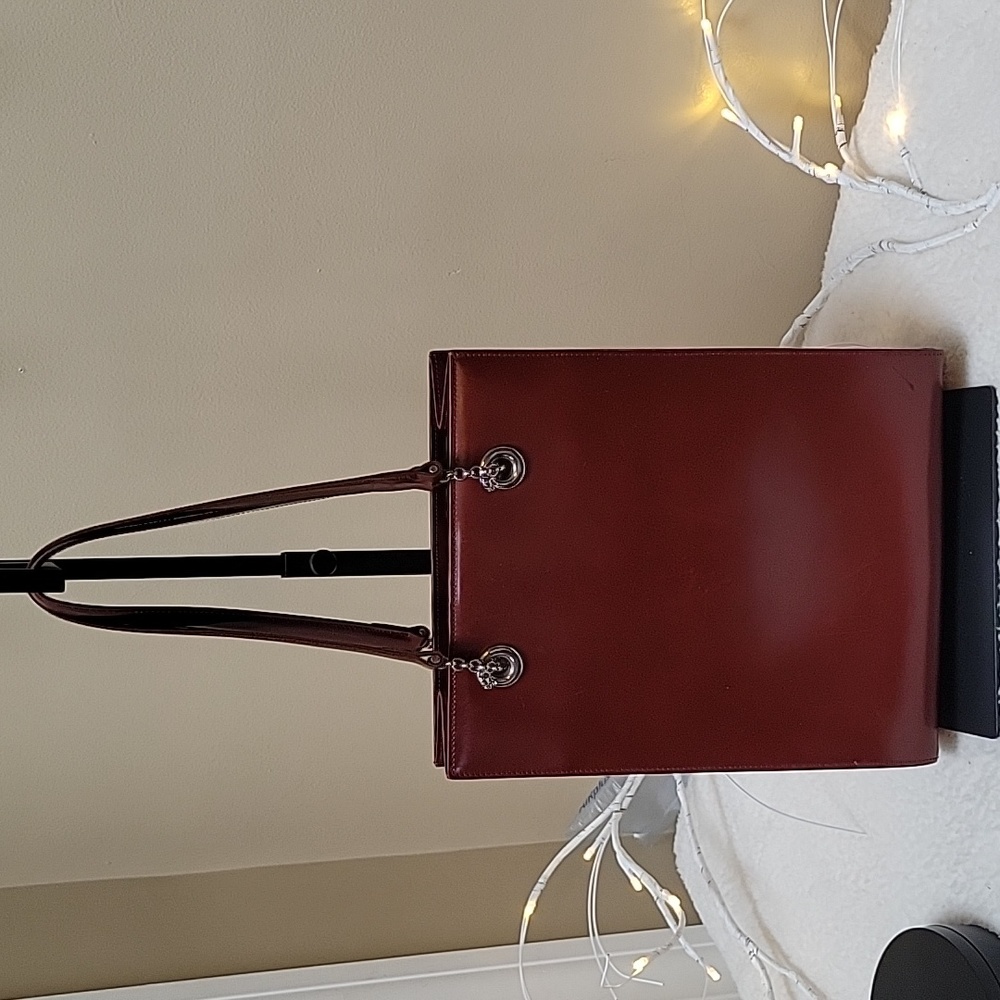 Cartier Leather Panthere Tote Shoulder Bag